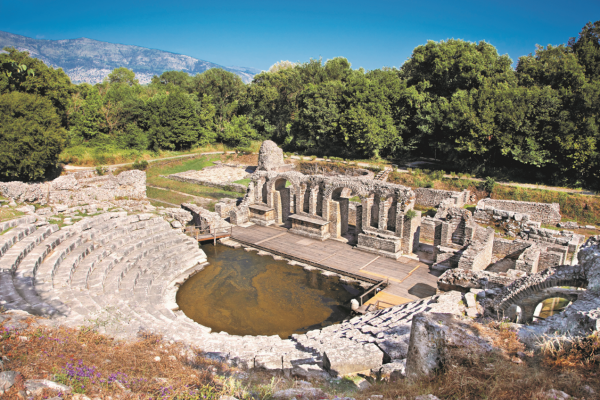 The Roman theatre of Butrint, Albania (Photo by: MoTE)