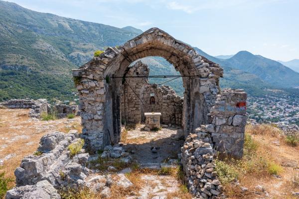 Haj Nehaj Fortress, Montenegro (Photo by: Ministry of Economic Development, Montenegro)